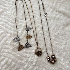 Lucky Brand Trifecta Necklace Set